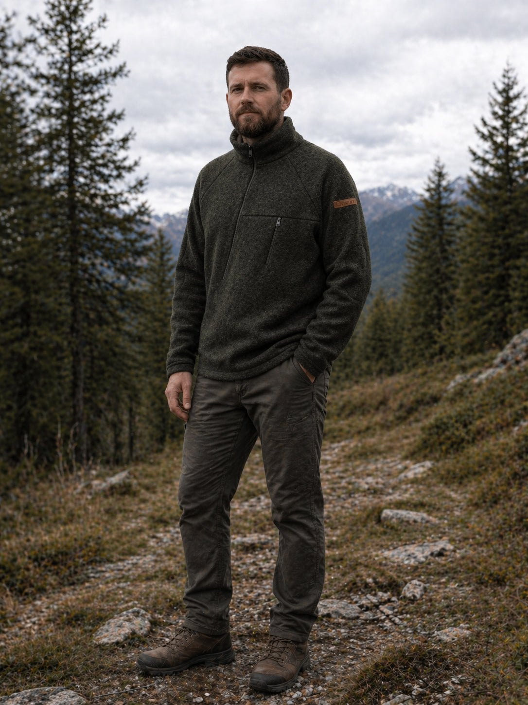 Halldor Explore - Forest green